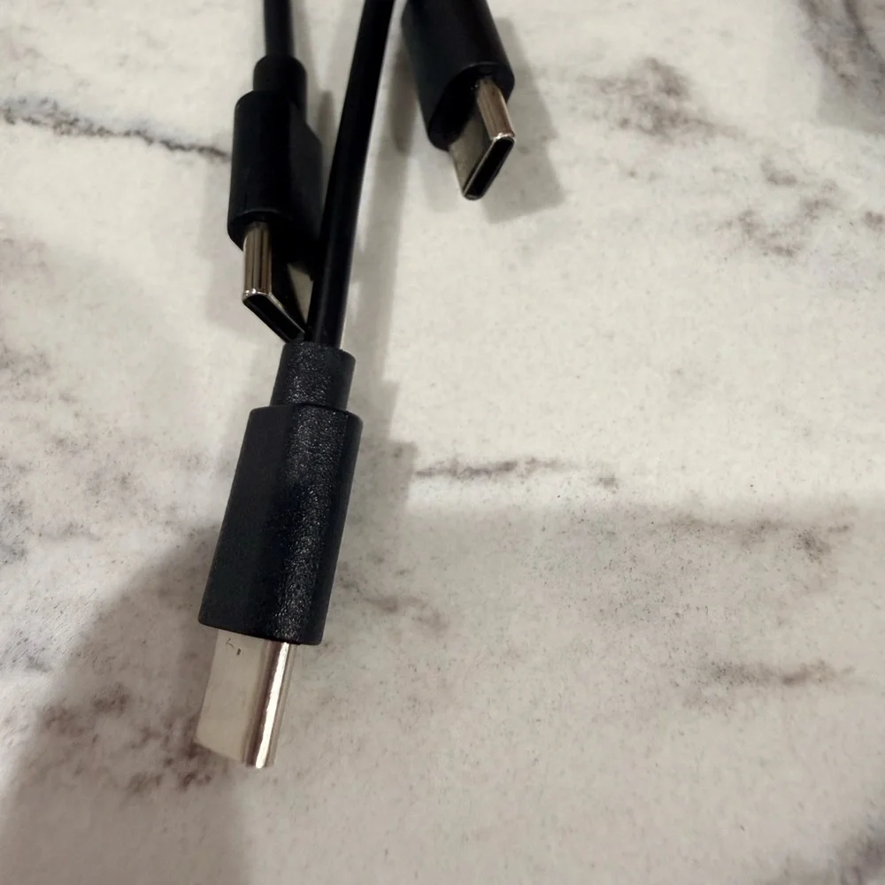Black USB - C Charging Cables